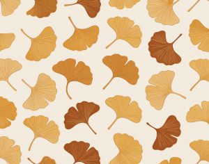 ModernAnimal And Plant Pattern Wallpaper