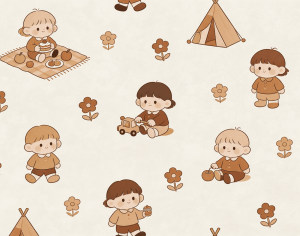 ModernChildren's Wallpaper