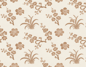 ModernAnimal And Plant Pattern Wallpaper