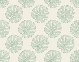 ModernAnimal And Plant Pattern Wallpaper