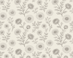 ModernAnimal And Plant Pattern Wallpaper