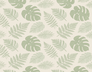 ModernAnimal And Plant Pattern Wallpaper