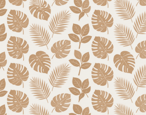 ModernAnimal And Plant Pattern Wallpaper