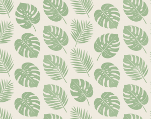 ModernAnimal And Plant Pattern Wallpaper