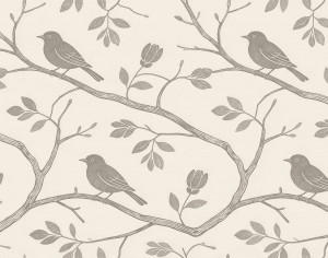 ModernAnimal And Plant Pattern Wallpaper