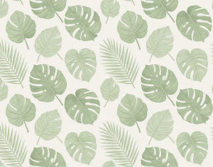 ModernAnimal And Plant Pattern Wallpaper