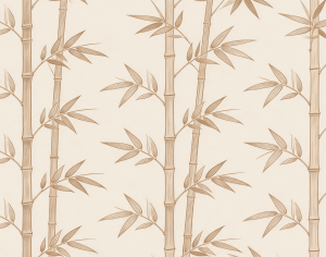 ModernAnimal And Plant Pattern Wallpaper