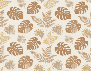 ModernAnimal And Plant Pattern Wallpaper