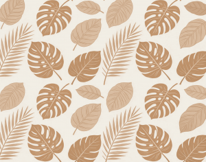 ModernAnimal And Plant Pattern Wallpaper