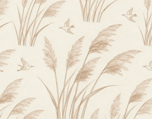 ModernAnimal And Plant Pattern Wallpaper