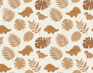 ModernAnimal And Plant Pattern Wallpaper