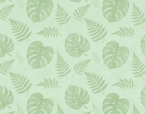 ModernAnimal And Plant Pattern Wallpaper