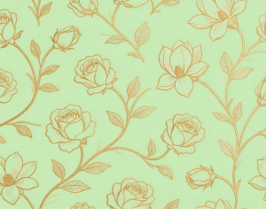 ModernAnimal And Plant Pattern Wallpaper