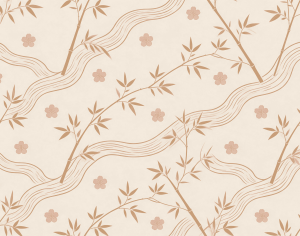 ModernAnimal And Plant Pattern Wallpaper