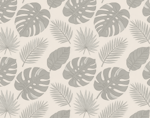 ModernAnimal And Plant Pattern Wallpaper