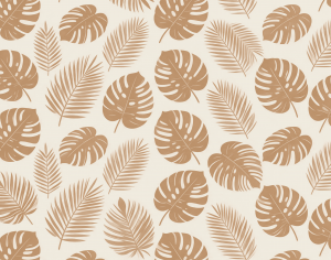 ModernAnimal And Plant Pattern Wallpaper