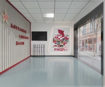 Modern Exhibition Hall-ID:253942971