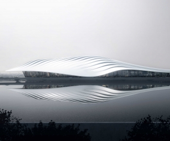 Modern Architecture Of Artistic Style-ID:787894969