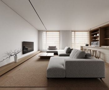 Modern A Living Room-ID:772981887