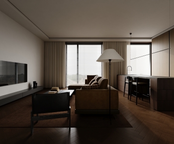 Modern A Living Room-ID:721930032