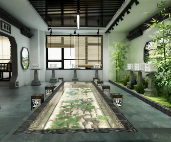 Chinese Style Exhibition Hall-ID:640256888