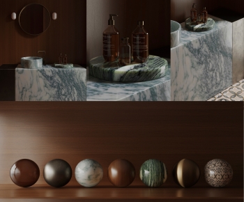 Modern Bathroom Cabinet-ID:166120547