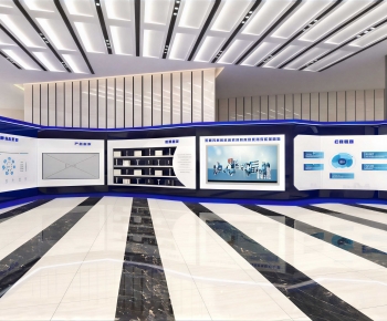 Modern Exhibition Hall-ID:299005037