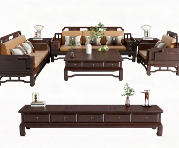 New Chinese Style Sofa Combination-ID:288146976