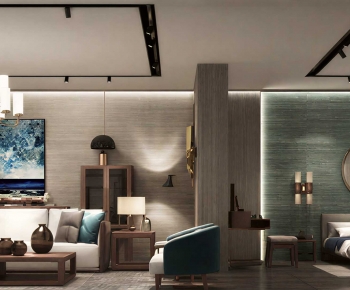 Modern A Living Room-ID:119359974