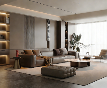 Modern A Living Room-ID:323343043