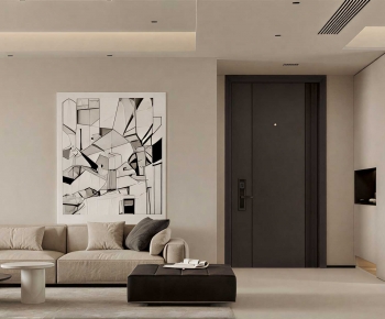 Modern A Living Room-ID:366250049