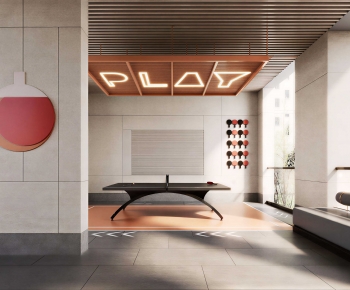 Modern Staff Recreation Room-ID:505506993