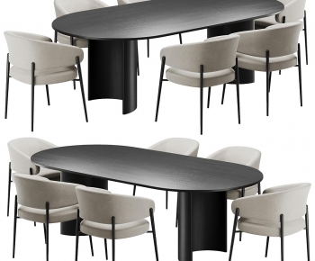 Modern Dining Table And Chairs-ID:999825952