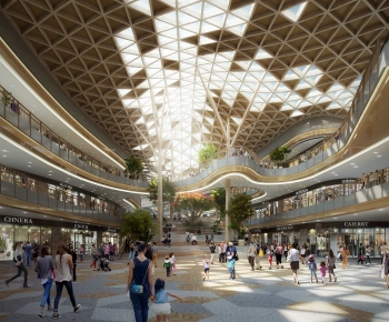 Modern Shopping Mall-ID:871937991