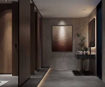 Modern Public Toilet-ID:726571181