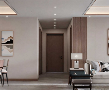 Modern A Living Room-ID:975889921