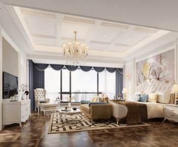 European Style Bedroom-ID:599982986