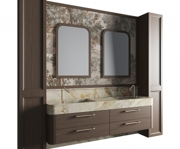 Modern Bathroom Cabinet-ID:421554095