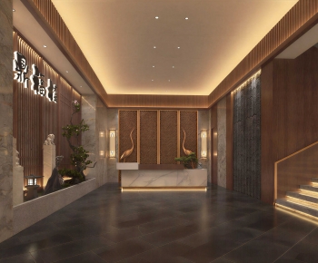 New Chinese Style Lobby Hall-ID:278728011