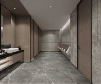Modern Public Toilet-ID:560834885