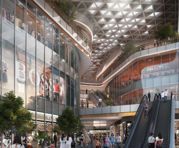 Modern Shopping Mall-ID:889799616