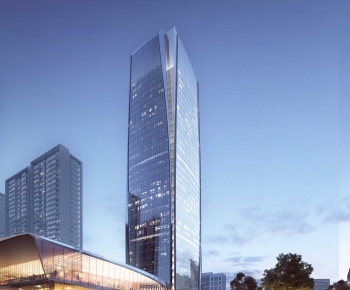 Modern Building Appearance-ID:717041022