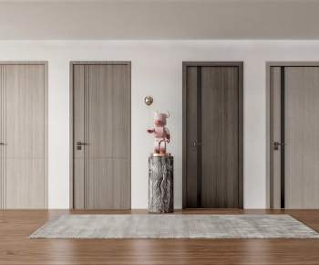 Modern Single Door-ID:604875098