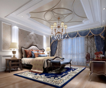 European Style Bedroom-ID:875355013