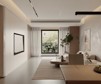 Modern A Living Room-ID:738184939