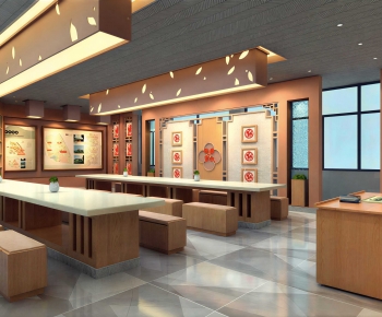 New Chinese Style Exhibition Hall-ID:650768048