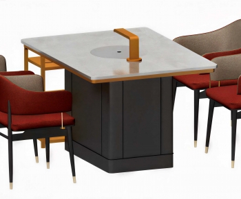 Modern Dining Table And Chairs-ID:859983921