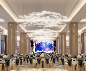 Modern Banquet Hall-ID:177484998