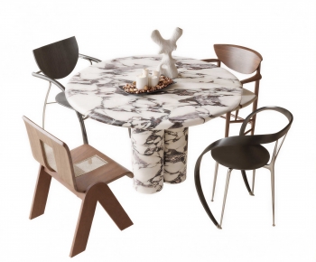 Modern Dining Table And Chairs-ID:141113041