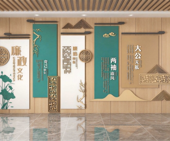 New Chinese Style Exhibition Hall-ID:142035961
